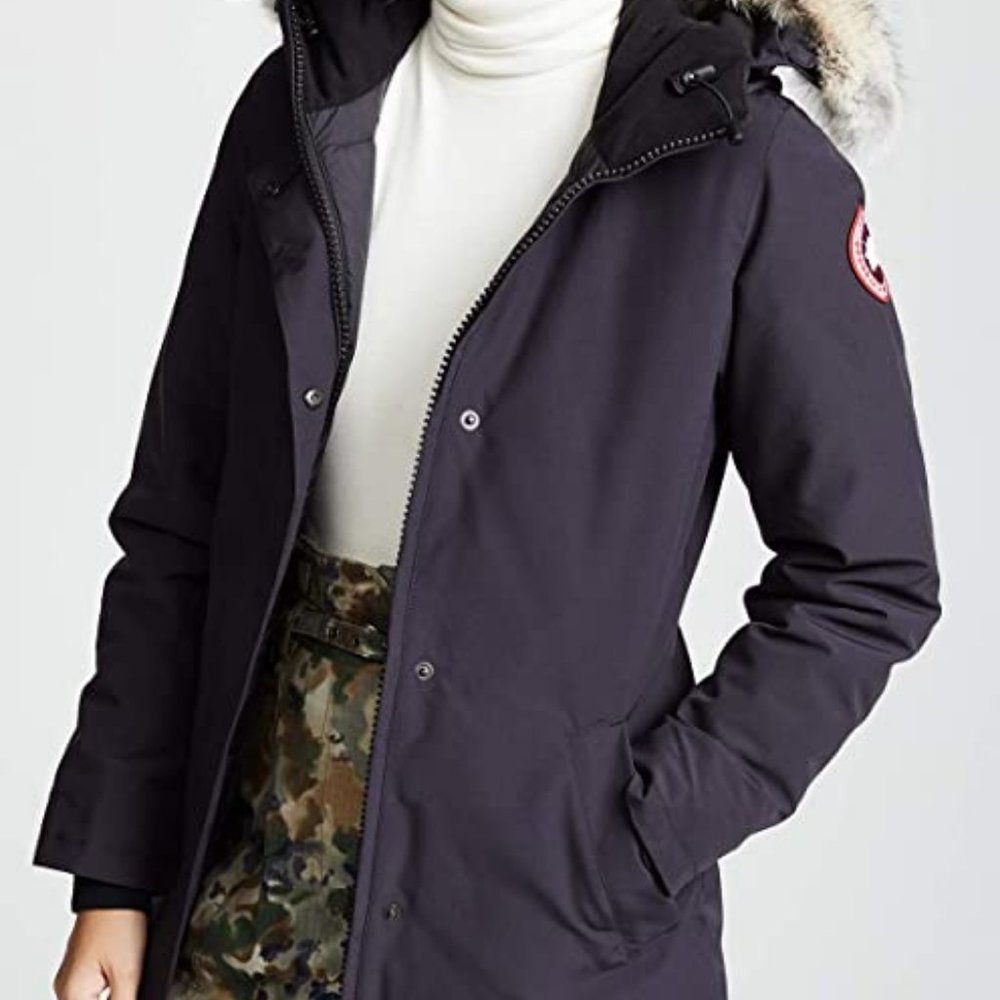 Canada Goose Women's Victoria Parka, Navy XS
